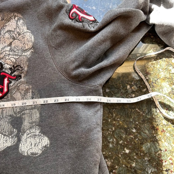 Disneyland Resort Grumpy Embroidered full zip sweatshirt. Sherpa fleece lined. - Picture 9 of 10